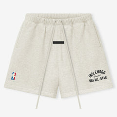 Fear of God Unisex 2026 NBA All-Star Game x Inglewood Classic Sweat Shorts Heather Gray - NBA