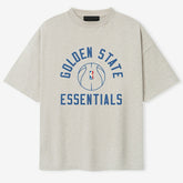 Golden State Warriors Fear of God x Barkley L. Hendricks Unisex 90's T-Shirt Heather Gray - NBA