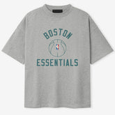 Boston Celtics Fear of God x Barkley L. Hendricks Unisex 90's T-Shirt Heather Gray - NBA