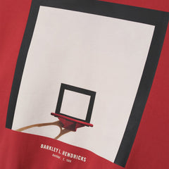 Philadelphia 76ers Fear of God x Barkley L. Hendricks Unisex 90's Hoodie Red - NBA