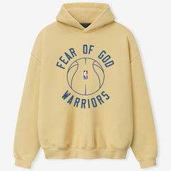 Golden State Warriors Fear of God x Barkley L. Hendricks Unisex 90's Hoodie Gold - NBA