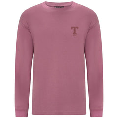 Texas Rangers Levelwear Bridal Rose Luxe Signature Long Sleeve T-Shirt - MLB