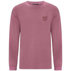 Washington Nationals Levelwear Bridal Rose Luxe Signature Long Sleeve T-Shirt - MLB