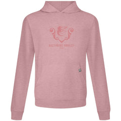 Baltimore Orioles Levelwear Bridal Rose Relay Pullover Hoodie - MLB