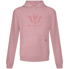 New York Mets Levelwear Bridal Rose Relay Pullover Hoodie - MLB