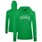 Arizona Diamondbacks Levelwear Women's St. Patrick's Day Slender Raglan Hoodie - MLB