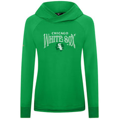 Chicago White Sox Levelwear Women's St. Patrick's Day Slender Raglan Hoodie - MLB