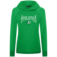 Athletics Levelwear Women's St. Patrick's Day Slender Raglan Hoodie - MLB
