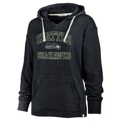 Seattle Seahawks '47 Women's Clarity Naomi Hoodie Navy | 47 brand
