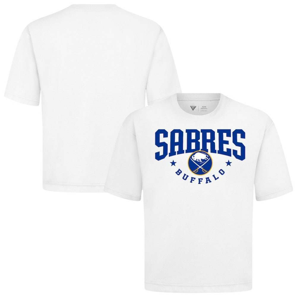 Buffalo Sabres Levelwear Luxe Signature Knit T-Shirt - White - NHL