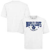 Toronto Maple Leafs Levelwear Luxe Signature Knit T-Shirt - White - NHL