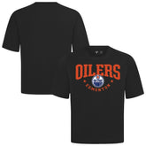 Edmonton Oilers Levelwear Luxe Signature Knit T-Shirt - Black - NHL
