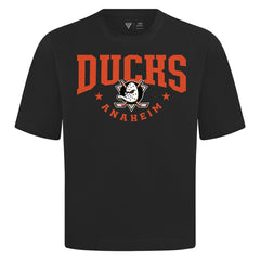 Anaheim Ducks Levelwear Luxe Signature Knit T-Shirt - Black - NHL