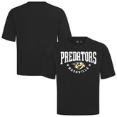 Nashville Predators Levelwear Luxe Signature Knit T-Shirt - Black - NHL