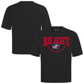 Columbus Blue Jackets Levelwear Luxe Signature Knit T-Shirt - Black - NHL