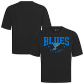 St. Louis Blues Levelwear Luxe Signature Knit T-Shirt - Black - NHL