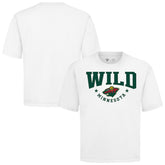 Minnesota Wild Levelwear Luxe Signature Knit T-Shirt - White - NHL