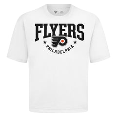 Philadelphia Flyers Levelwear Luxe Signature Knit T-Shirt - White - NHL