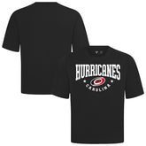 Carolina Hurricanes Levelwear Luxe Signature Knit T-Shirt - Black - NHL