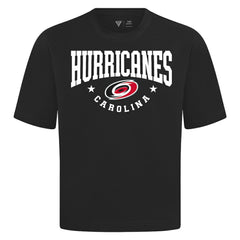 Carolina Hurricanes Levelwear Luxe Signature Knit T-Shirt - Black - NHL