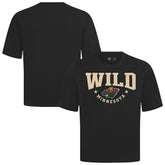 Minnesota Wild Levelwear Luxe Signature Knit T-Shirt - Black - NHL