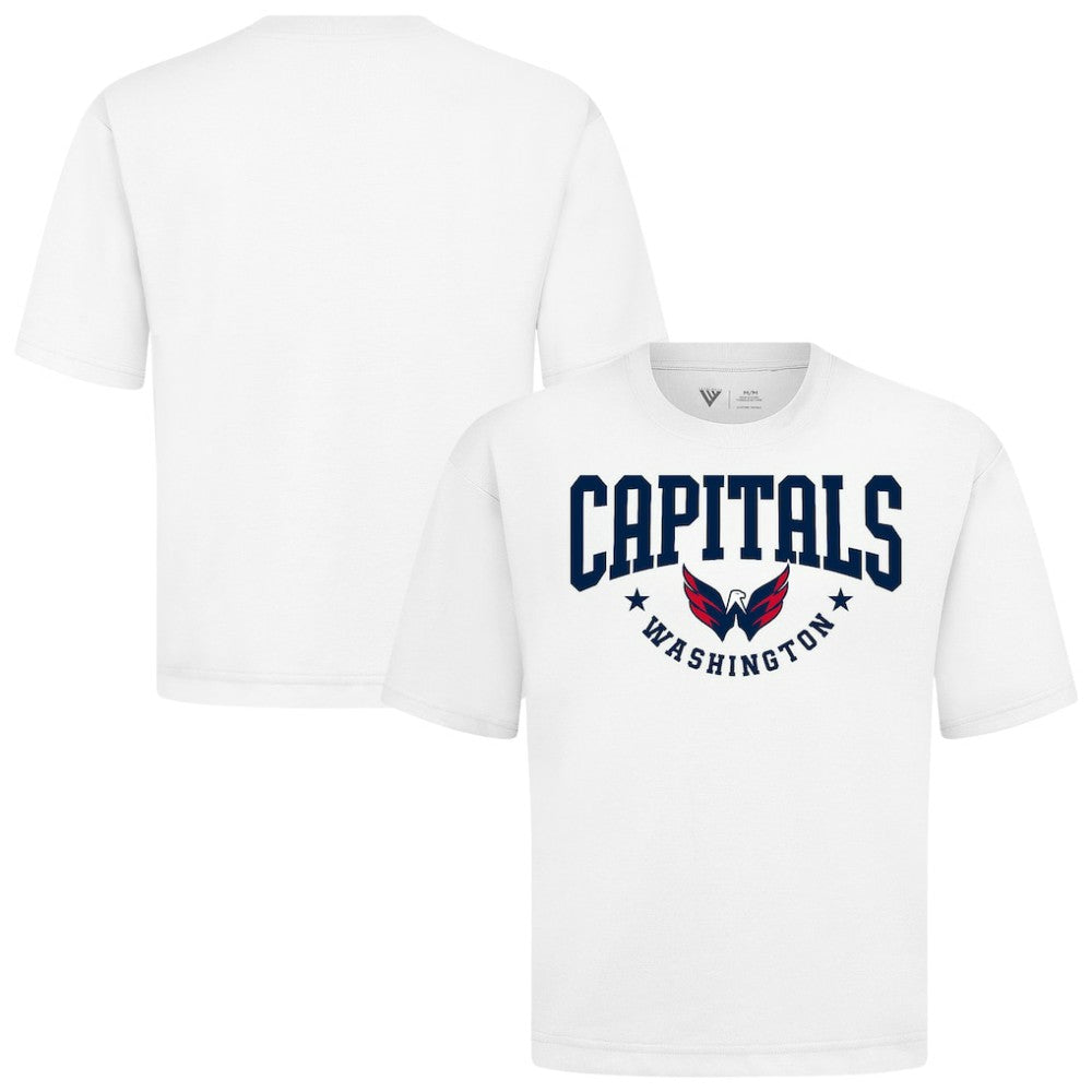 Washington Capitals Levelwear Luxe Signature Knit T-Shirt - White - NHL