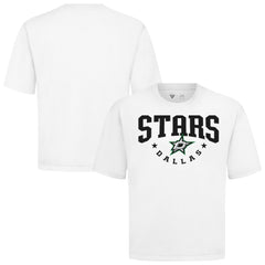 Dallas Stars Levelwear Luxe Signature Knit T-Shirt - White - NHL