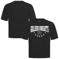 Vegas Golden Knights Levelwear Luxe Signature Knit T-Shirt - Black - NHL