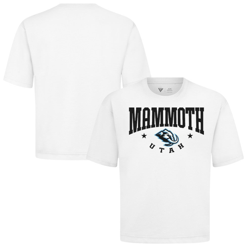 Utah Mammoth Levelwear Luxe Signature Knit T-Shirt - White - NHL