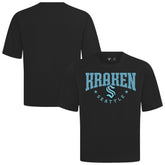 Seattle Kraken Levelwear Luxe Signature Knit T-Shirt - Black - NHL