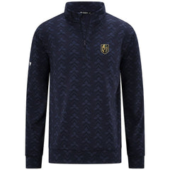 Vegas Golden Knights Levelwear Chameleon Quarter-Zip Sweatshirt - Navy - NHL