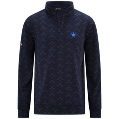 Toronto Maple Leafs Levelwear Chameleon Quarter-Zip Sweatshirt - Navy - NHL