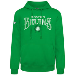 Boston Bruins Levelwear St. Patrick's Day Podium Hoodie - Green - NHL