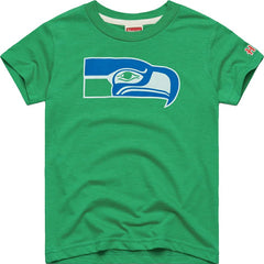 Seattle Seahawks Homage Youth 1976 Tri-Blend T-Shirt Green | NFL