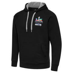 Seattle Seahawks Antigua Super Bowl LX Champions Victory Hoodie Black | NFL