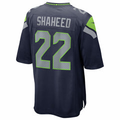 Rashid Shaheed Seattle Seahawks Super Bowl LX Patch Game Jersey College Navy | Nike for Sale