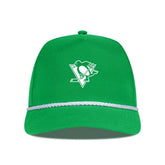 Pittsburgh Penguins Levelwear St. Patrick's Day Gambit Rope Adjustable Hat - Kelly Green - NHL