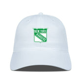 New York Rangers Levelwear Matrix Patch Adjustable Hat - White - NHL
