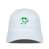 Pittsburgh Penguins Levelwear Matrix Patch Adjustable Hat - White - NHL