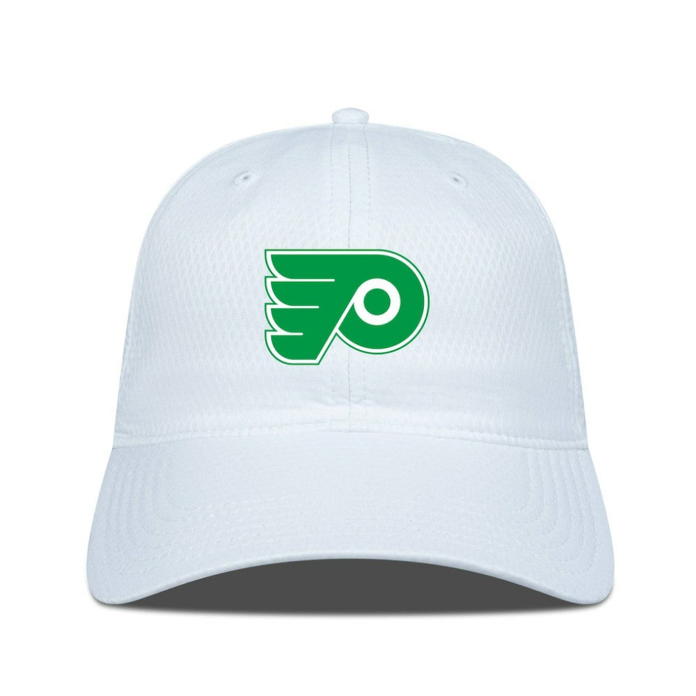 Philadelphia Flyers Levelwear Matrix Patch Adjustable Hat - White - NHL