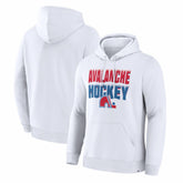 Colorado Avalanche Hometown Graphic Hoodie - White - NHL