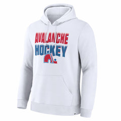 Colorado Avalanche Hometown Graphic Hoodie - White - NHL
