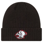Buffalo Sabres New Era Waffle Cuffed Knit Hat - Black - NHL
