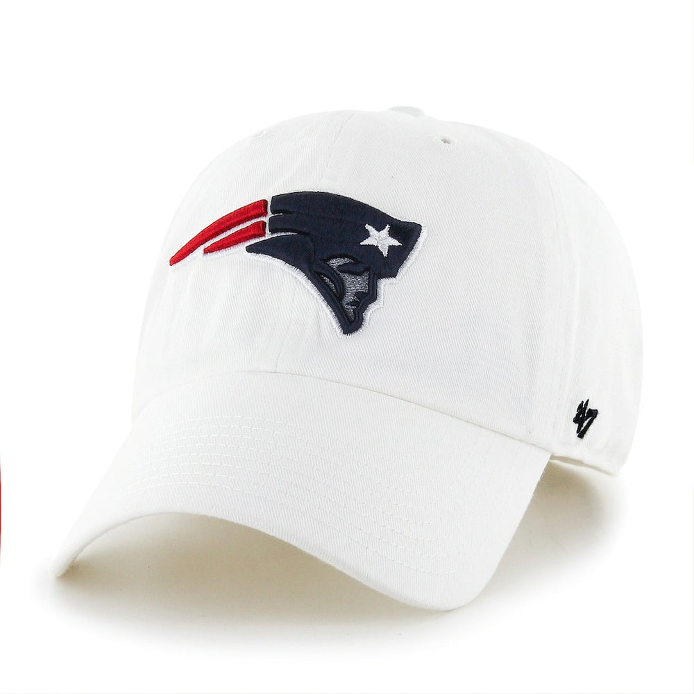 New England Patriots '47 Preschool Clean Up Adjustable Hat White | 47 brand