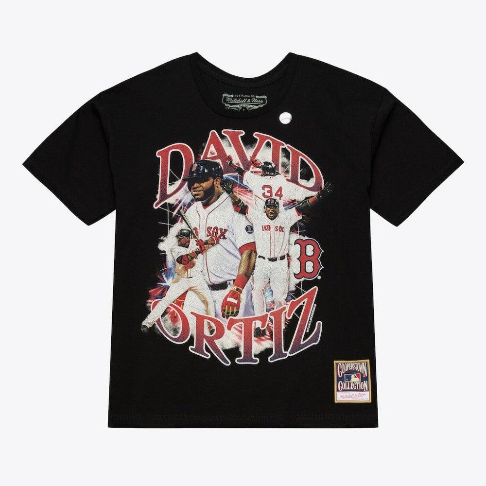 David Ortiz Boston Red Sox Mitchell & Ness Legendary Collage Player T-Shirt - MLB