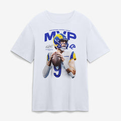 Matthew Stafford Los Angeles Rams 2025 NFL MVP T-Shirt White | NFL