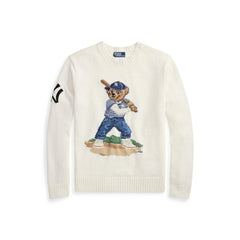 Yankees Polo Ralph Lauren Bear Sweater - MLB