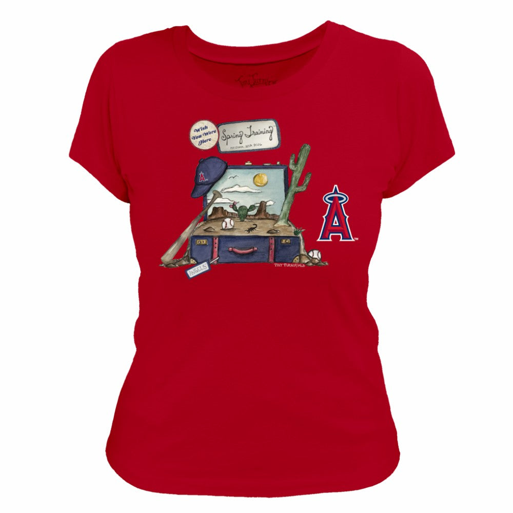Los Angeles Angels Tiny Turnip Women's 2026 Spring Training T-Shirt - MLB