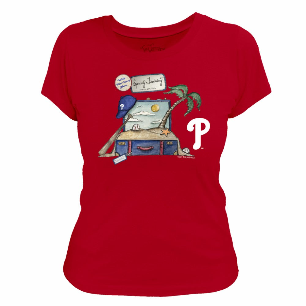Philadelphia Phillies Tiny Turnip Women's 2026 Spring Training T-Shirt - MLB