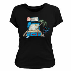 Miami Marlins Tiny Turnip Women's 2026 Spring Training T-Shirt - MLB
